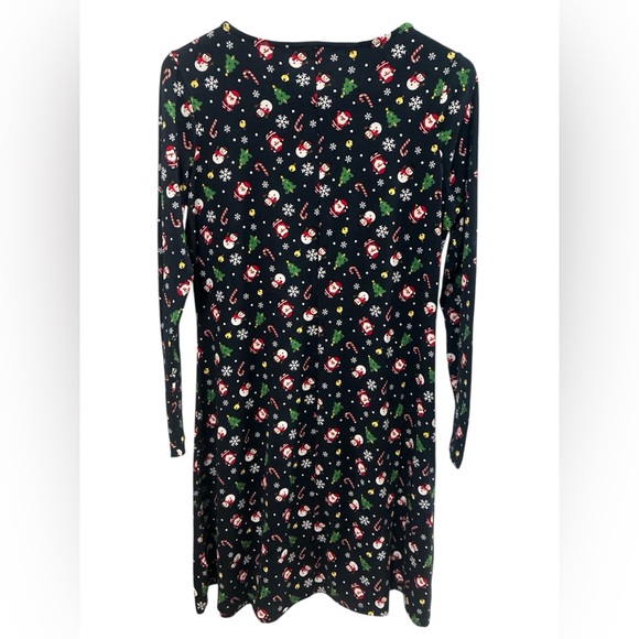 George Festive Snowman Print Dress - Picture 2 of 2